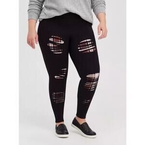 NWT Torrid  Full Length Signature Waist Split Backed Legging Size: 3X (22/24)